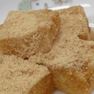片栗粉で作るわらび餅